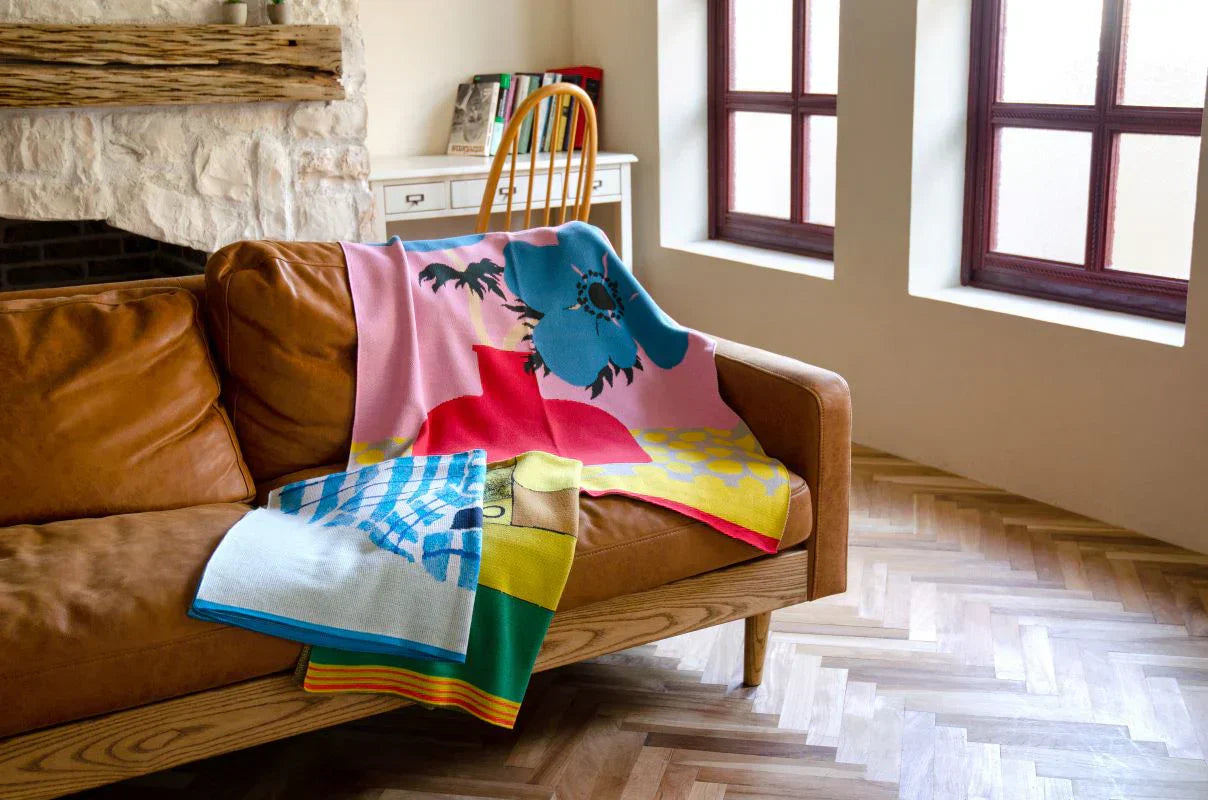 SNS映えするブランケットでお部屋をアップデート