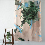 麻のマルチクロス | 8da0b6(Seian2)