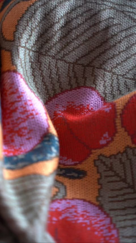 アートブランケット | すももと紫蘇