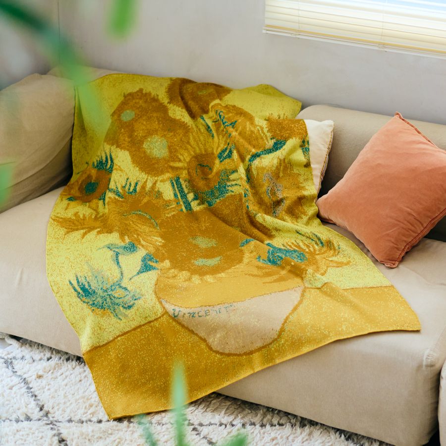 アートブランケット | フィンセント・ファン・ゴッホ | ひまわり