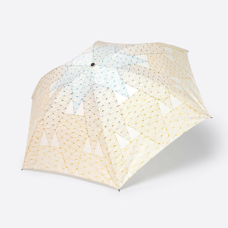 晴雨兼用折りたたみ傘 | 日本製 軽量 | 55cm | 岡本博紀 | 森ノ波長