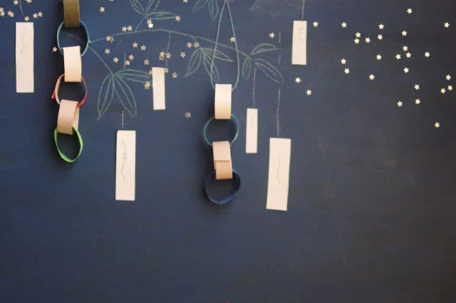 おしゃれな夏のインテリア:七夕のモチーフをモダンにアレンジ