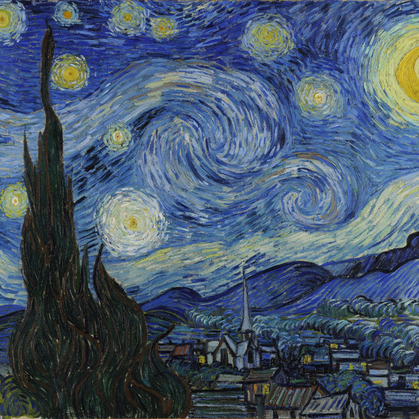 宝石画　THE STARRY NIGHT(星月夜)模写　ゴッホ 宝石画 THE STARRY NIGHT(星月夜)模写 ゴッホ 絵画