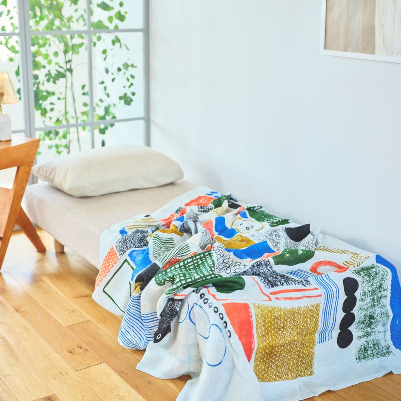 【30%OFF】リネンダブルガーゼケット | かくれんぼ