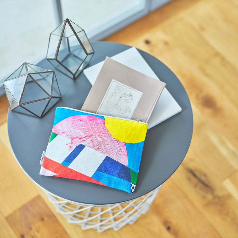 リネンポーチ | combination-triangle 9