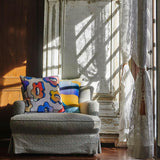 リネンクッションカバー45×45 | 耳が鳴るほど静かに.