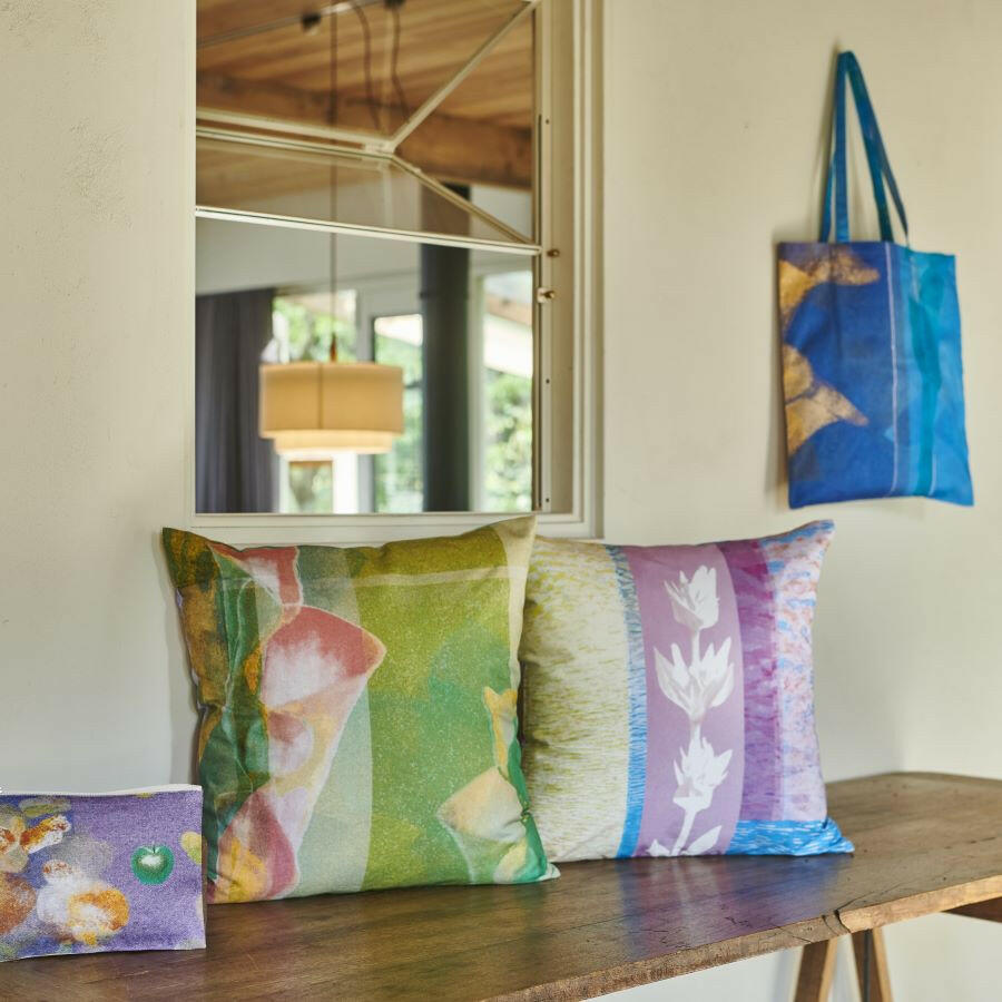 クッションカバー45×45 | ピアノと花.