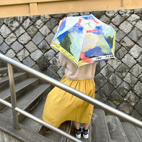 日傘 晴雨兼用折りたたみ傘 | 日本製 軽量 | 55cm | 千野六久 | ON