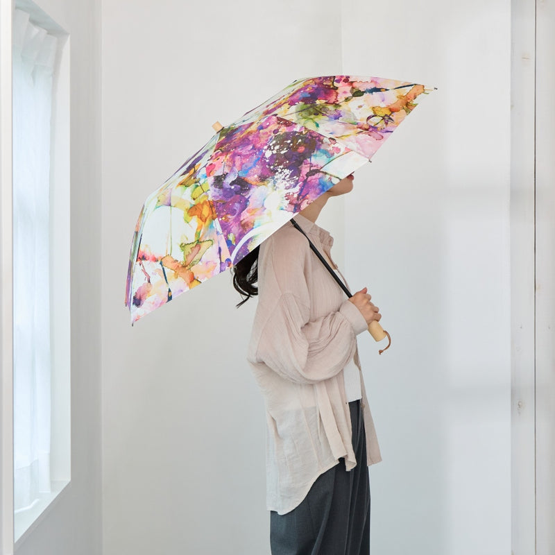 雨傘 | 晴雨兼用折りたたみ傘 | 菫とパンジー