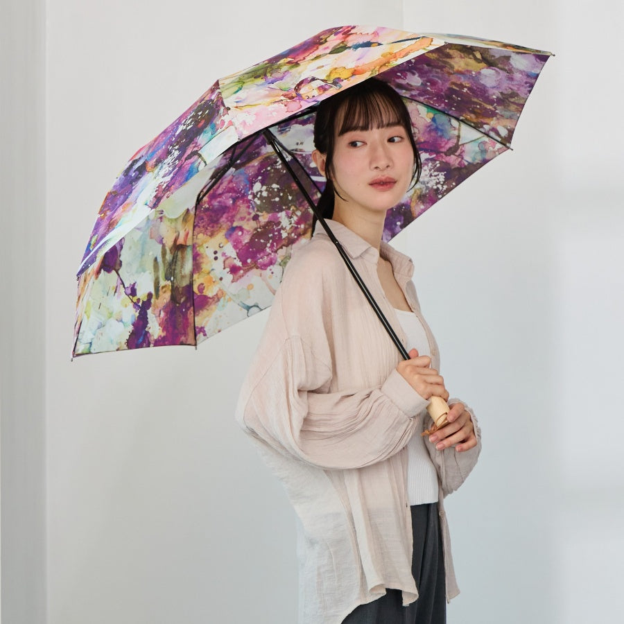 雨傘 | 晴雨兼用折りたたみ傘 | おしゃれ | 日本製 | 55cmかけがわ惠