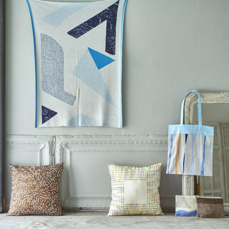 アートブランケット コットンブレンド | 浜辺で遊ぶ.