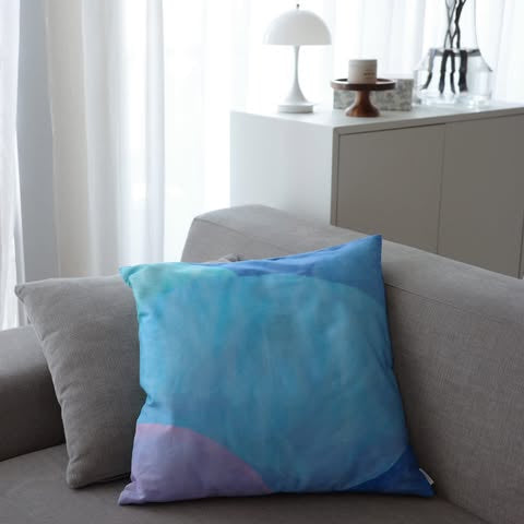 クッションカバー45×45 | Stay in the blue