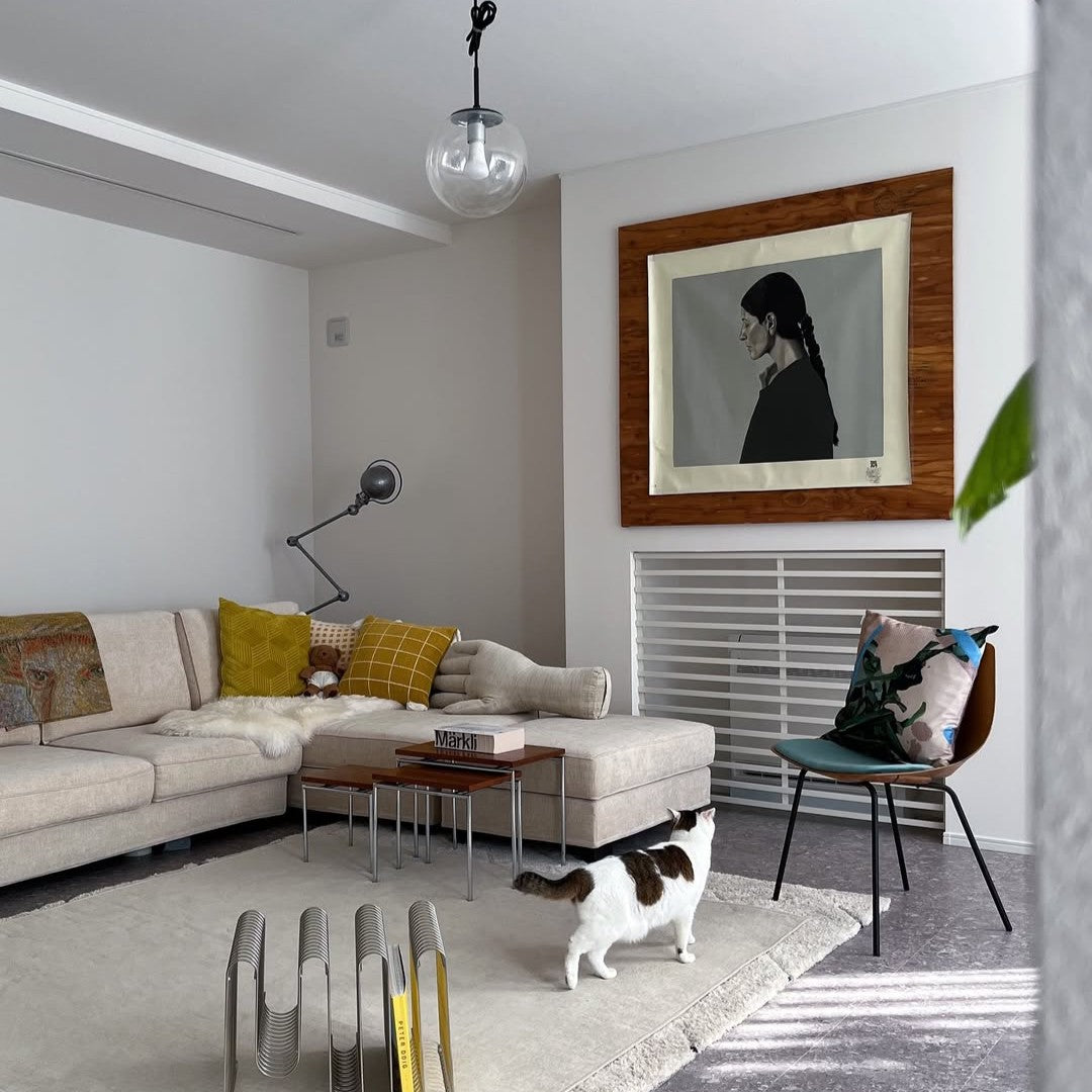 クッションカバー45×45 | 8da0b6(Seian2)