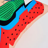 クッションカバー45×45 | RAPTOR GIRL