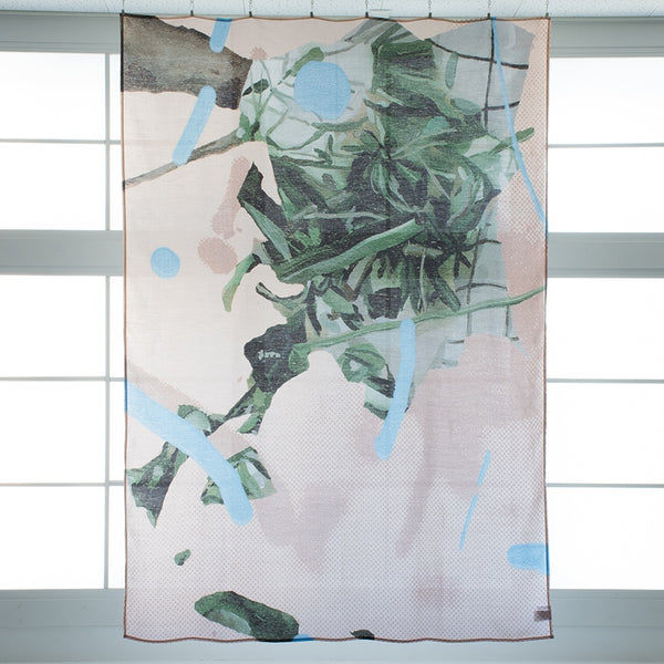 麻のマルチクロス | 8da0b6(Seian2)