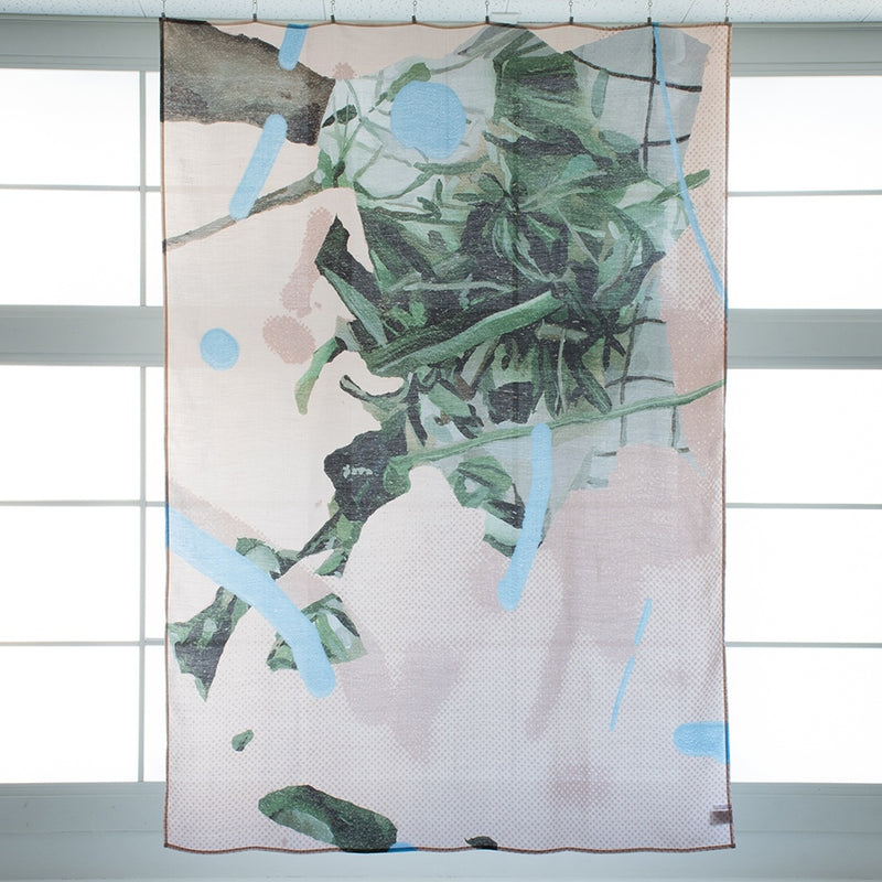 麻のマルチクロス | 8da0b6(Seian2)