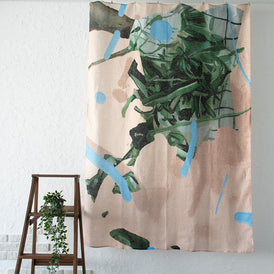 麻のマルチクロス | 8da0b6(Seian2)