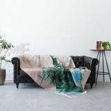 麻のマルチクロス | 8da0b6(Seian2)