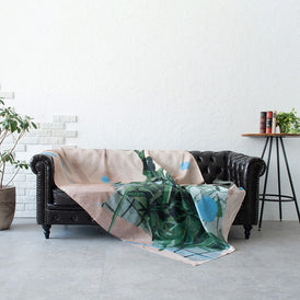 麻のマルチクロス | 8da0b6(Seian2)