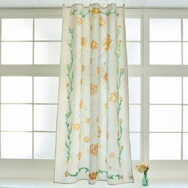 麻のマルチクロス | 白の季節