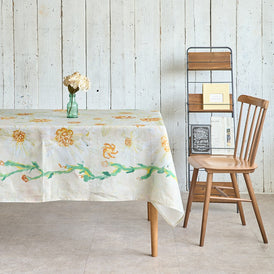 麻のマルチクロス | 白の季節