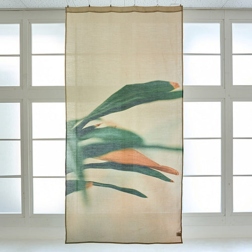 麻のマルチクロス | 間仕切り | カーテン | Orchid in a Cafe – FAVORRIC