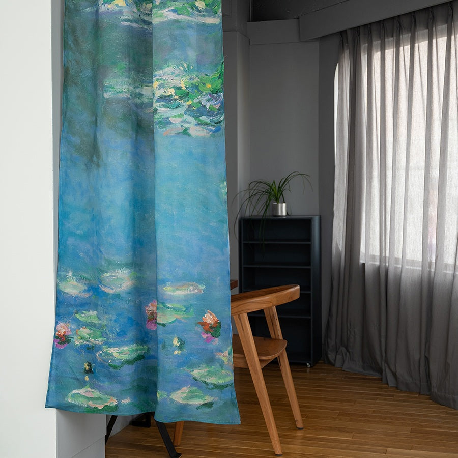 麻のマルチクロス | 間仕切り | カーテン | 睡蓮1906年