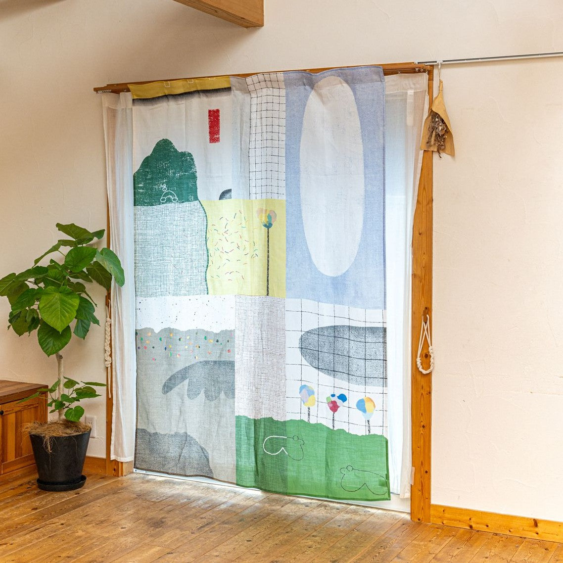 カーテン仕様マルチクロス 140×200cm | さんぽみち