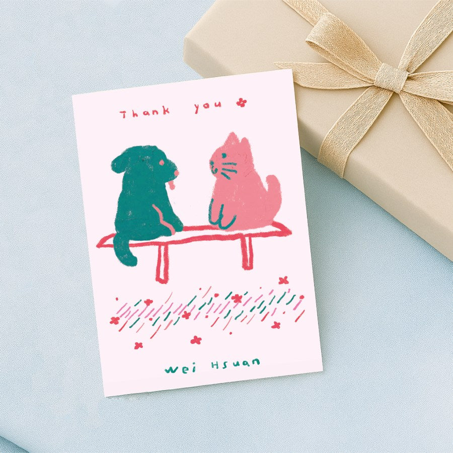 メッセージカード | Thank You | Wei_Hsuan – FAVORRIC
