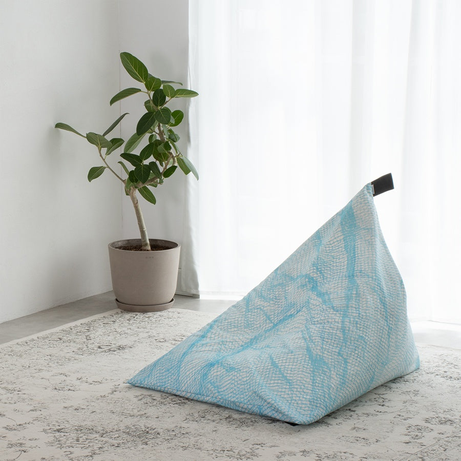 ビーズクッション tetra 替えカバー | blue net