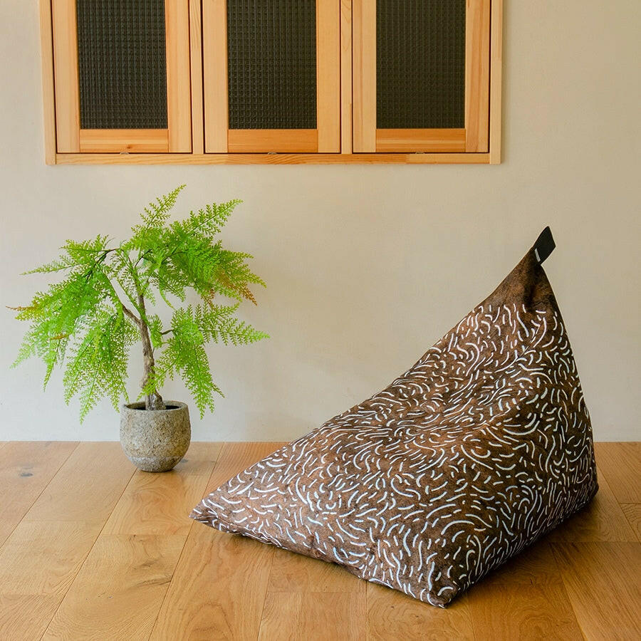 ビーズクッション tetra 替えカバー | 毛むくじゃら.