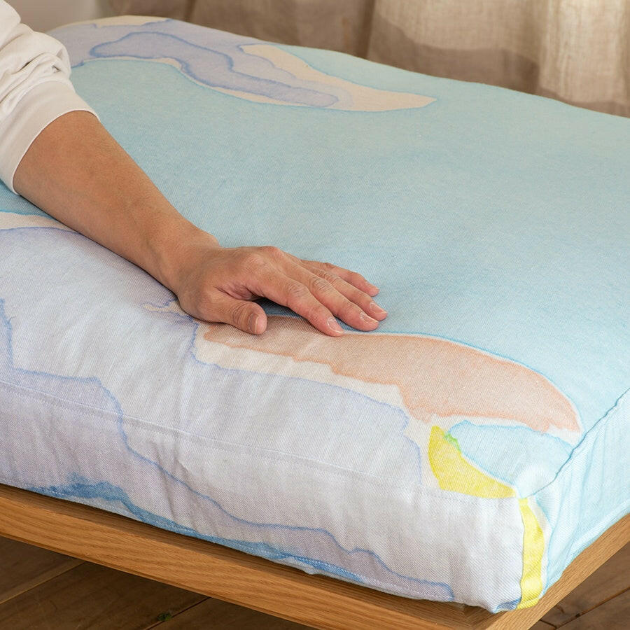 オットマン替えカバー ecruxe EPI OTTOMAN コットンリネン | 凪.