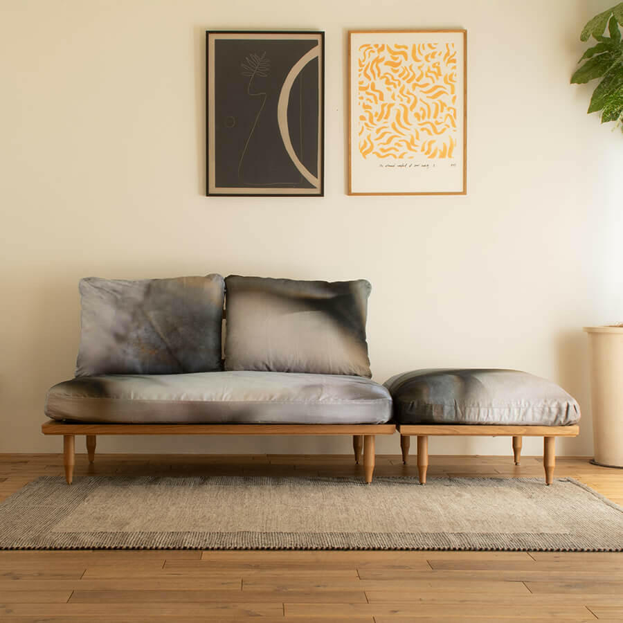 2人掛けソファ ecruxe EPI 2P SOFA | FragmentⅡ - series 'Hydrangea'.