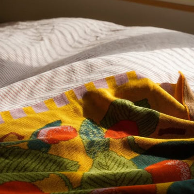 アートブランケット アートスローケット ニットブランケット