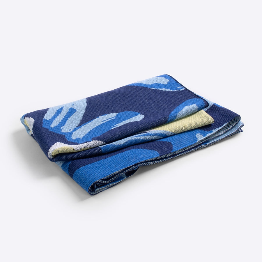 アートブランケット アートスローケット ニットブランケット