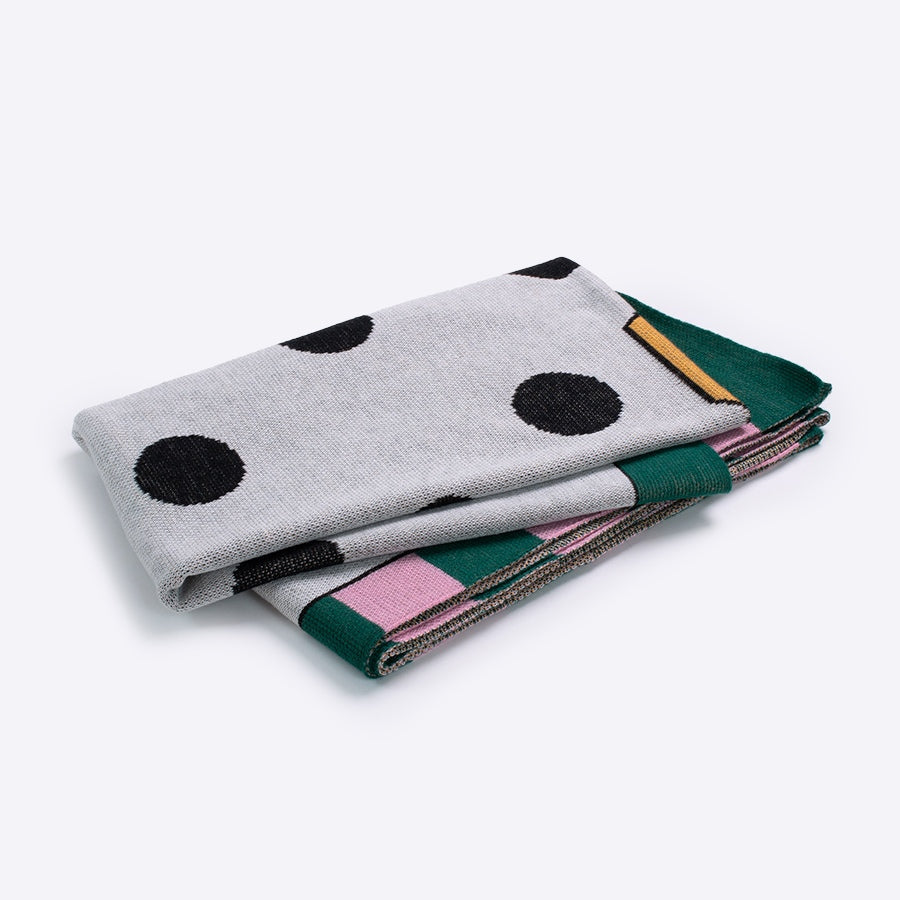 アートブランケット アートスローケット ニットブランケット