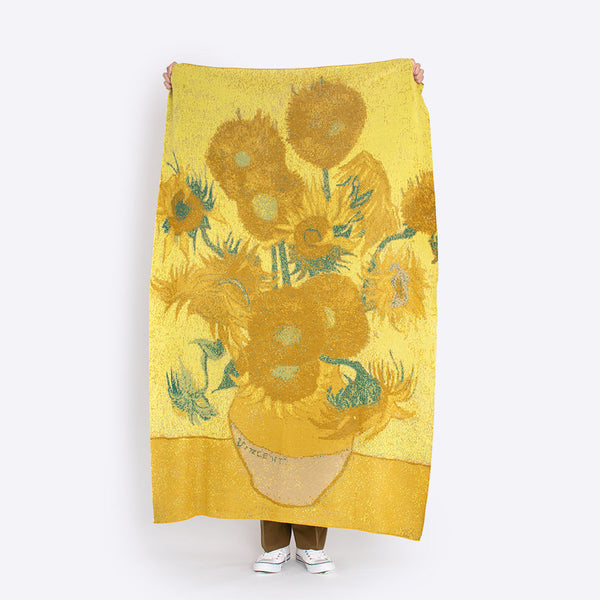 アートブランケット アートスローケット ニットブランケット