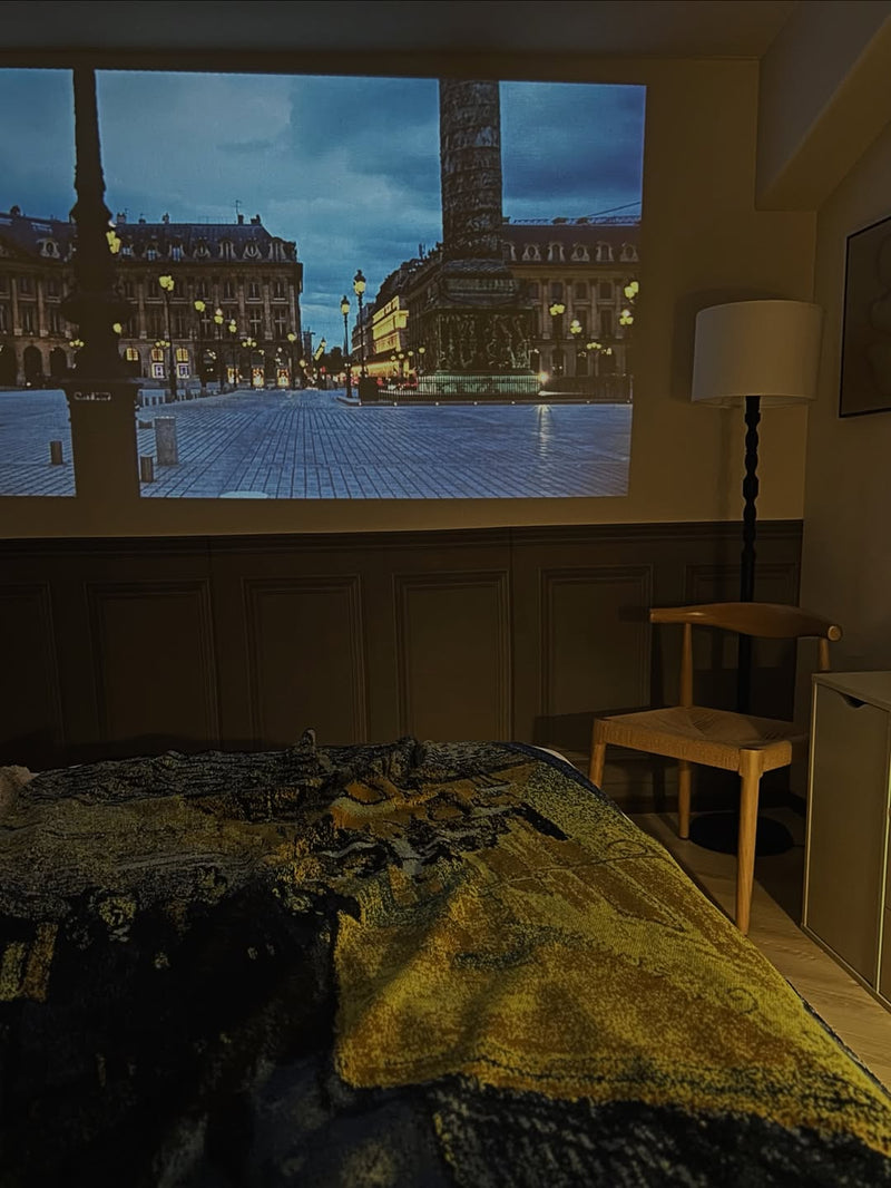 アートブランケット | フィンセント・ファン・ゴッホ | 夜のカフェテラス