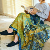 アートブランケット | フィンセント・ファン・ゴッホ | 夜のカフェテラス