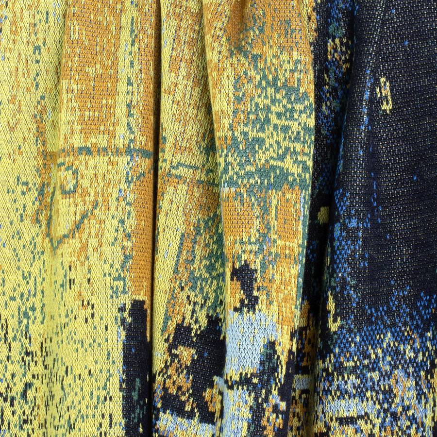 アートブランケット アートスローケット ニットブランケット