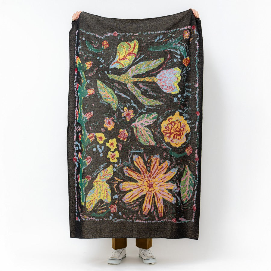 アートブランケット | 花たちの会話