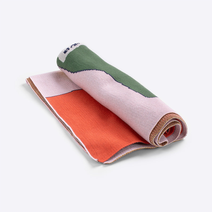 アートブランケット アートスローケット ニットブランケット ひざ掛け