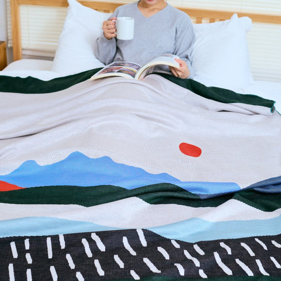 ベッドスローケット | 毛布 ベッドスロー ブランケット | あたたかい