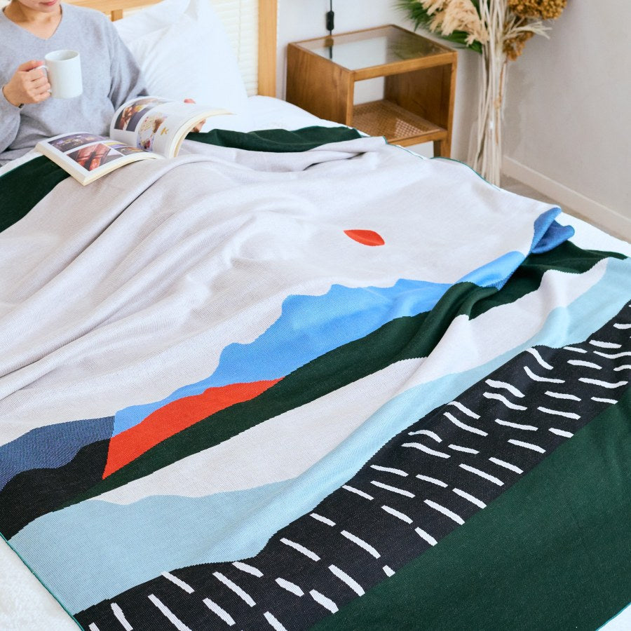 ベッドスローケット | 毛布 ベッドスロー ブランケット | あたたかい