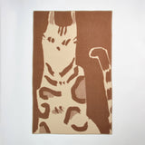 ウールブランケット | たたずむベンガル猫