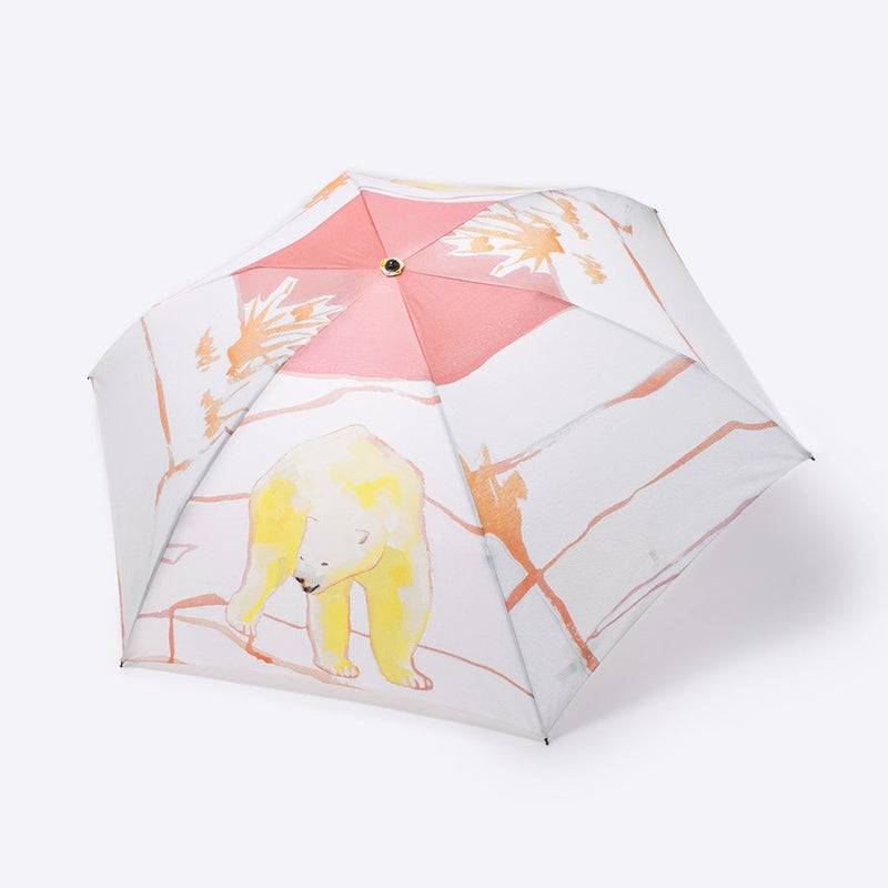 【35%OFF】日傘 | 晴雨兼用折りたたみ傘 | しろくま