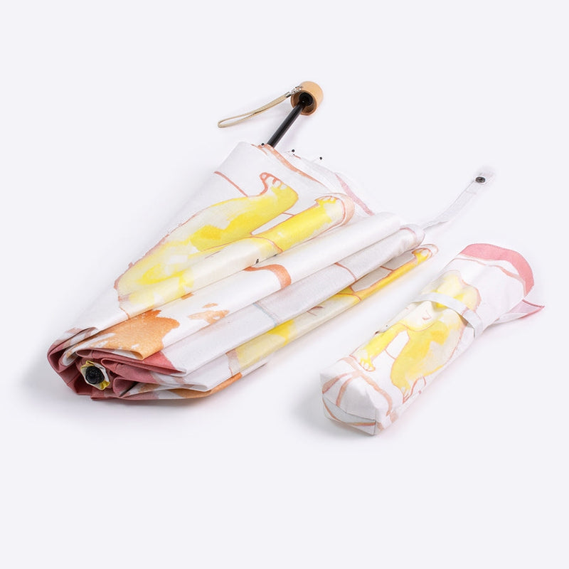 【35%OFF】日傘 | 晴雨兼用折りたたみ傘 | しろくま