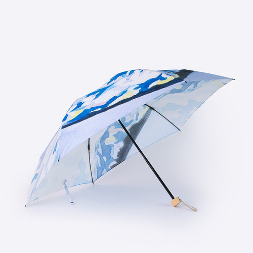 日傘 晴雨兼用折りたたみ傘 | 日本製 軽量 | 55cm | Futaba. | Ao | a