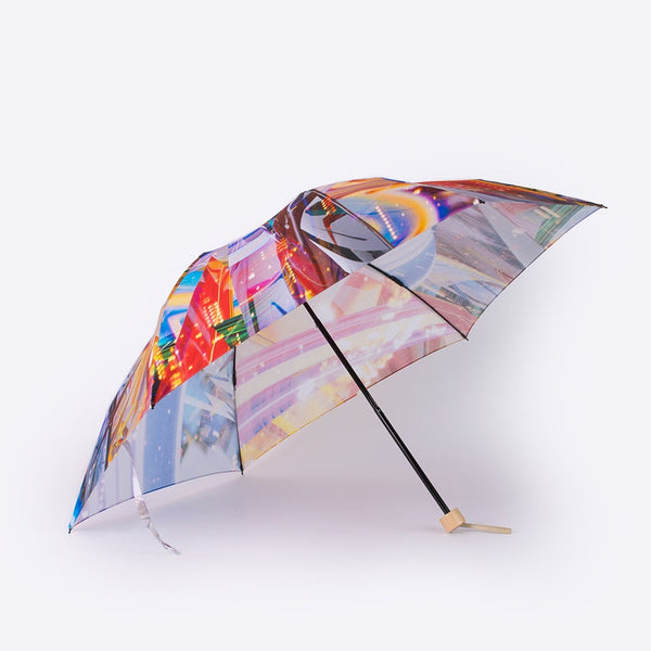 【35%OFF】日傘 | 晴雨兼用折りたたみ傘 | Soft Shards