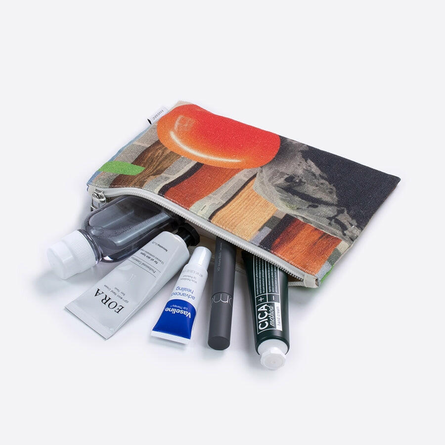 リネンポーチ | デジタルコラージュ01.